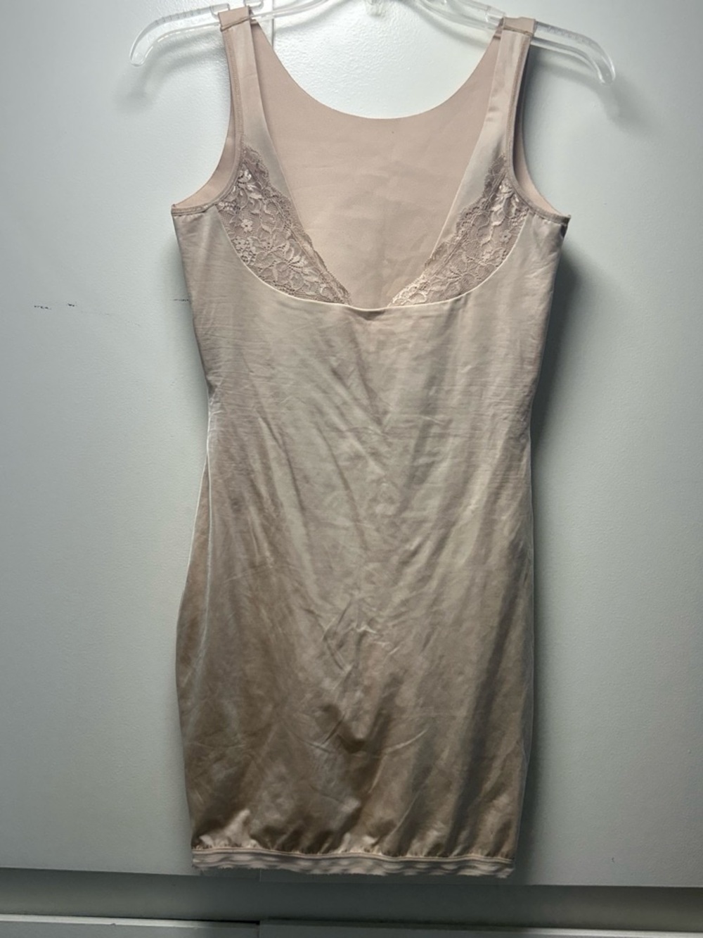 Maidenform Lace-Trim Slip in Light Blush